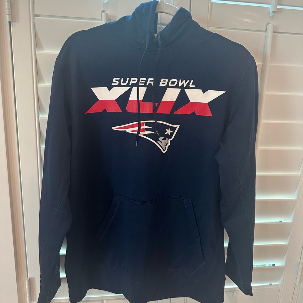 Nike Super Bowl XLIX Navy Hoodie